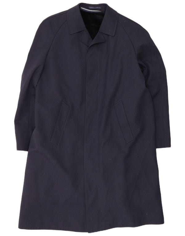 Vintage Ανδρική καμπαρντίνα UK 40 Large Navy Blue