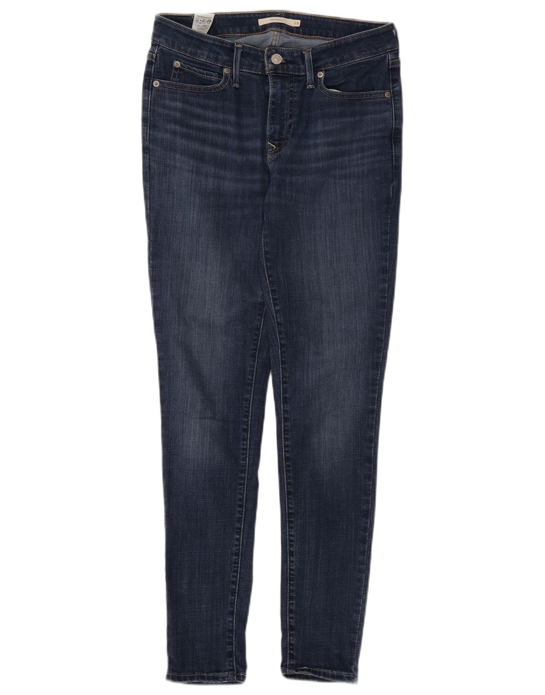 LEVI'S Γυναικείο 711 Skinny Jeans W28 L30 Navy Blue Cotton