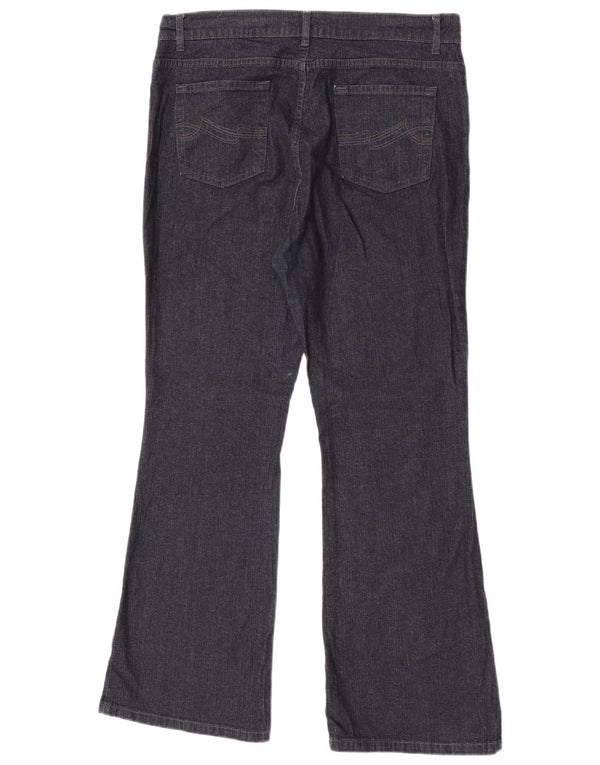 Marks & Spencer Γυναικεία Bootcut Jeans UK 18 XL W35 L30 Navy Blue Cotton