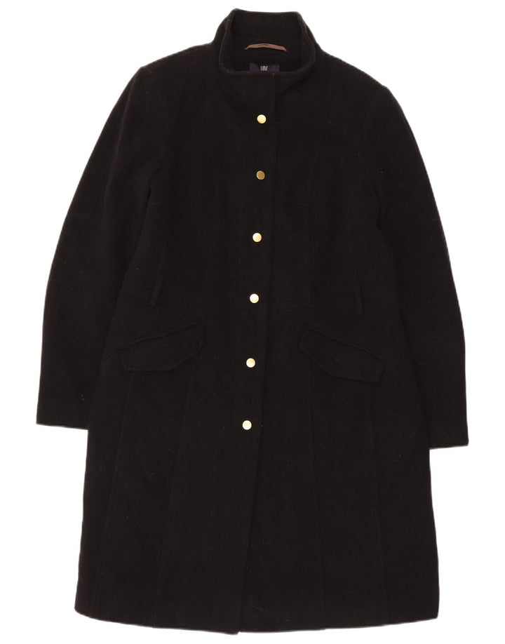 Marks & Spencer Γυναικείο Πανωφόρι UK 14 Large Black Wool