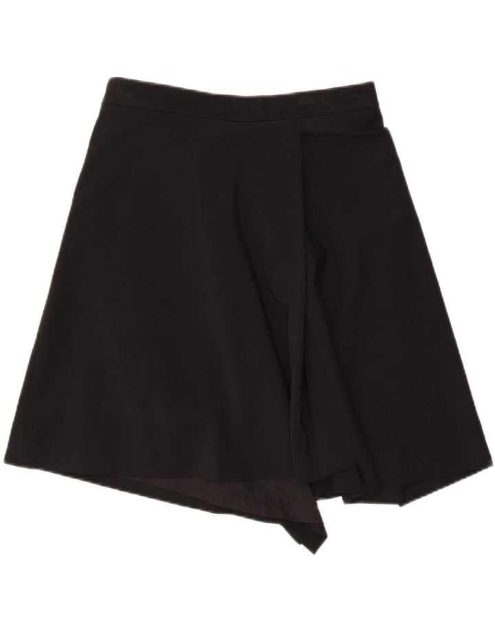 ANGELA MELE Γυναικεία Φούστα Wrap IT 44 Medium W30 Μαύρη Μάλλινη