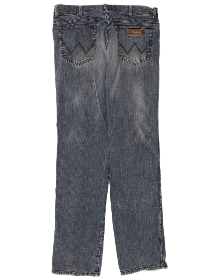 Wrangler Ανδρικό Texas Straight Jeans W36 L36 Μπλε βαμβακερό
