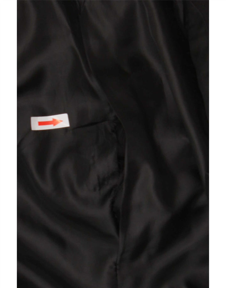 Zara Ανδρικό σακάκι διπλό στήθος UK 36 Small Black Polyester