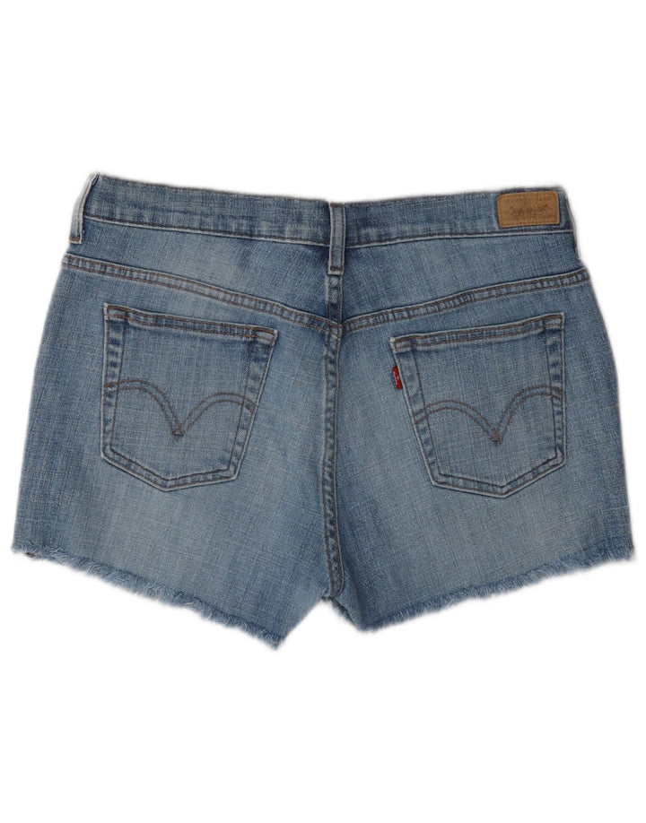 Levi's γυναικείο 515 τζιν σορτς US 10 μεγάλο W34 μπλε βαμβακερό