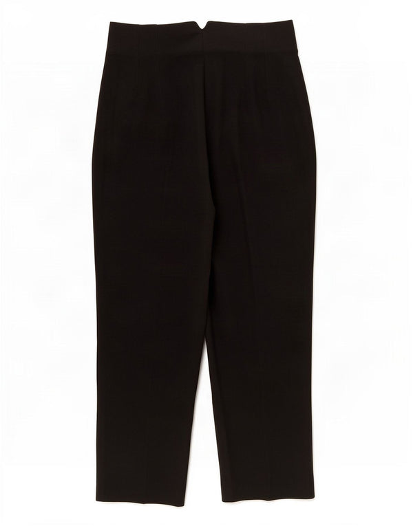 Zara Womens Tapered Casual Trousers Large W30 L26 Black
