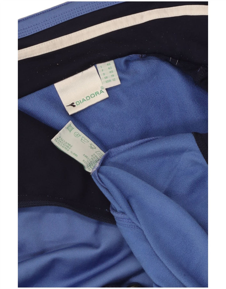 Diadora γυναικεία φόρμα υπερμεγέθη Μπουφάν UK 14 Large Blue Colourblock