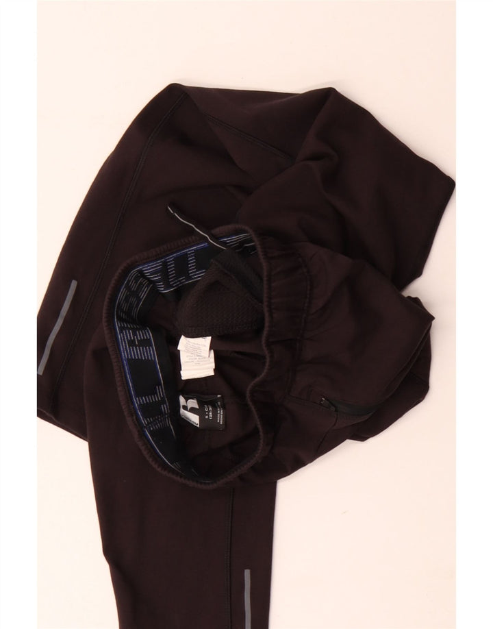 Ανδρική αθλητική φόρμα Russell Small Black Rayon