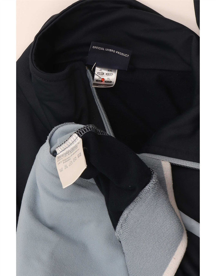 Γυναικεία αθλητική φόρμα Umbro Top Jacket UK 18 XL Navy Blue Colorblock Polyester