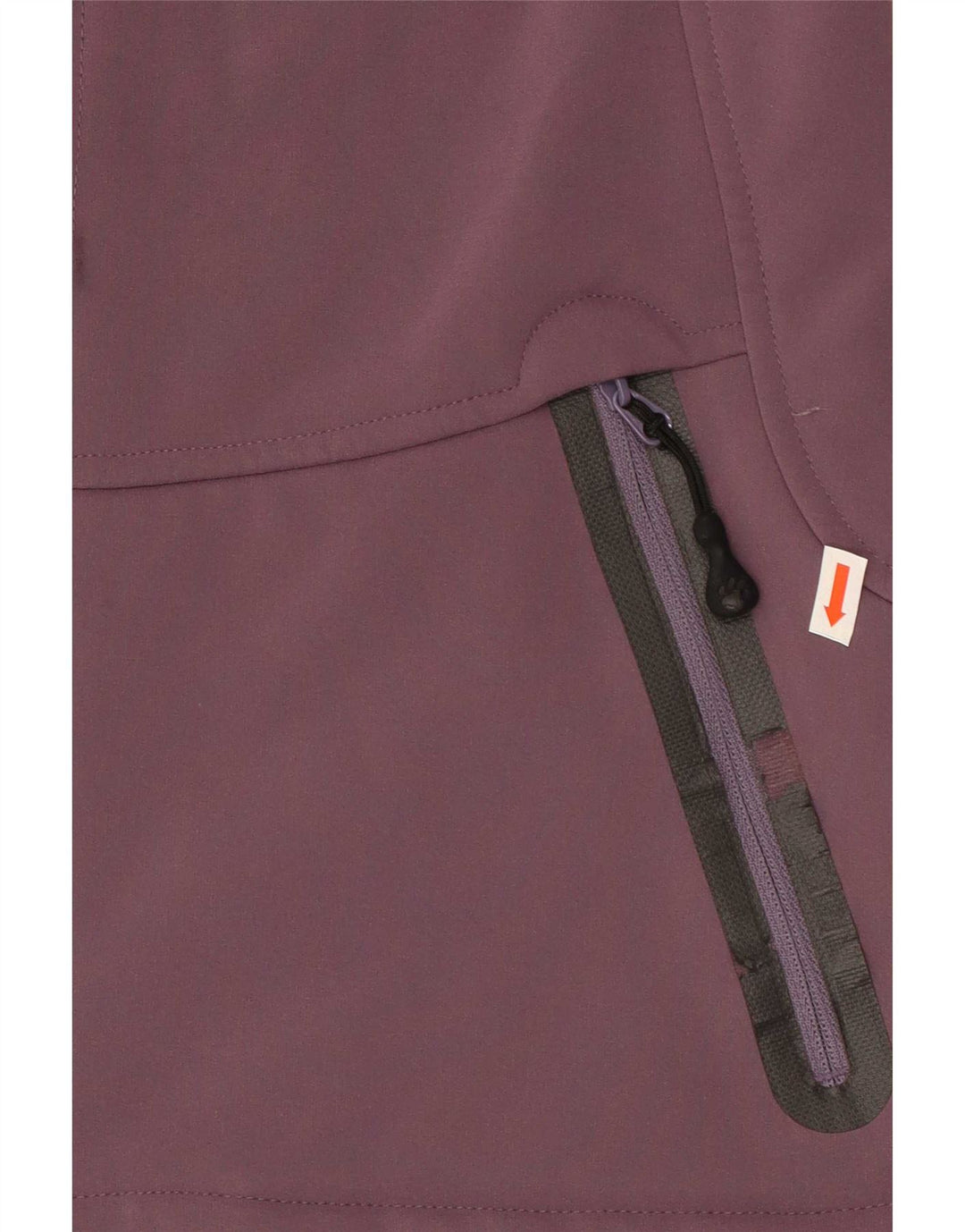 Jack Wolfskin Γυναικείο Αντιανεμικό Μπουφάν UK 8 Small Purple Polyester