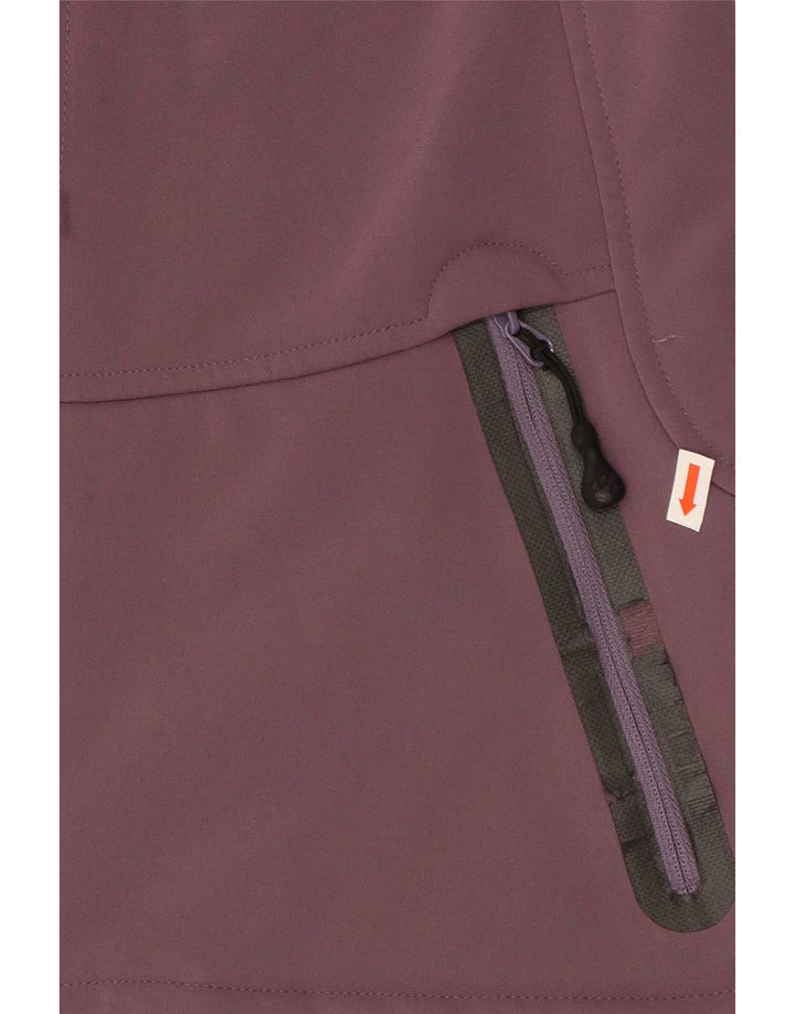 Jack Wolfskin Γυναικείο Αντιανεμικό Μπουφάν UK 8 Small Purple Polyester