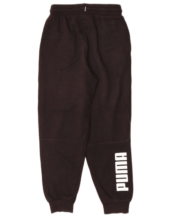 Puma Boys Graphic αθλητική φόρμα παντελόνι Joggers 9-10 ετών μαύρο βαμβακερό