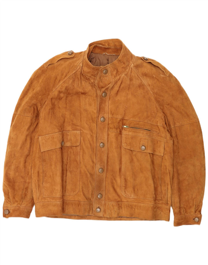 Ανδρικό στρατιωτικό σουέντ μπουφάν Fibok UK 42 XL Beige