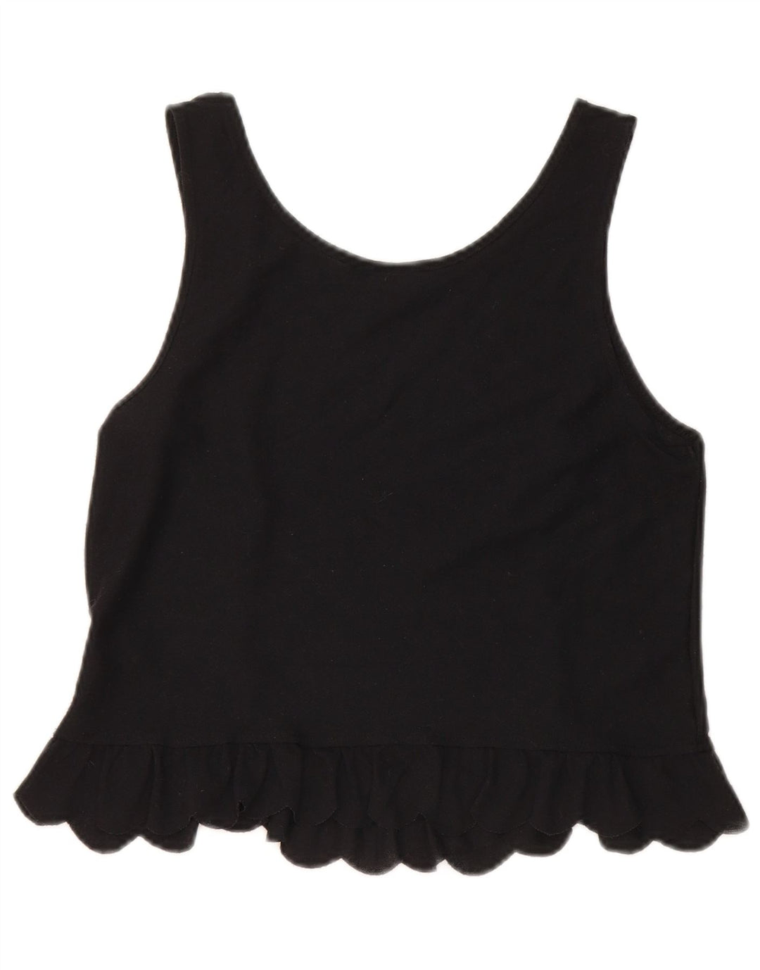 Topshop Γυναικείο Γιλέκο Top UK 8 Μικρός Μαύρος Πολυεστέρας