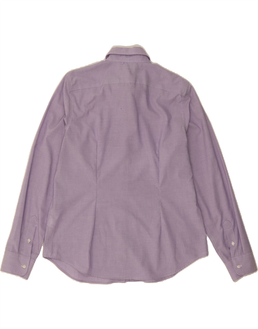 CHAPS Womens No Iron Shirt UK 16 Large Purple Cotton Vintage Chaps and Second-Hand Chaps from Messina Hembry 