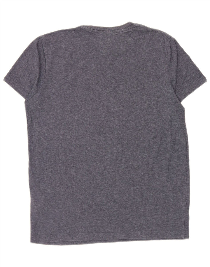 Ανδρικό μπλουζάκι Jack Wills Top από βαμβακερό μεσαίο μπλε ναυτικό