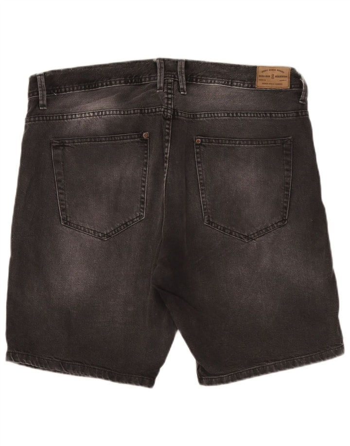 Ανδρικό τζιν σορτς Zara EU 46 XL W36 Γκρι
