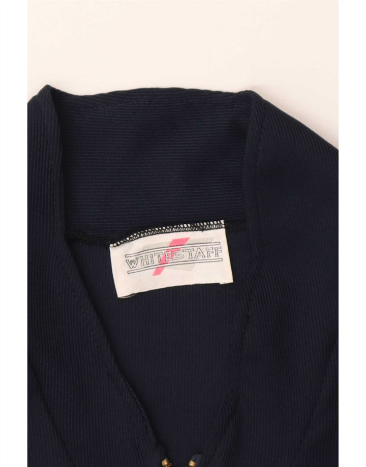 White Stuff Γυναικείο μακρυμάνικο φόρεμα A-Line UK 12 Medium Navy Blue