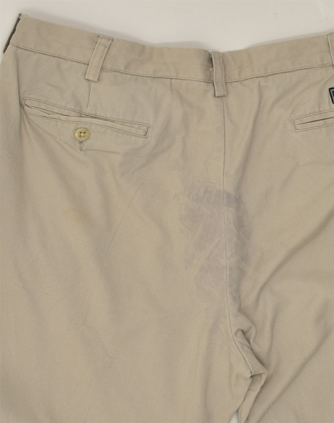 NAUTICA Womens Straight Chino Trousers W36 L34  Beige Cotton | Vintage Nautica | Thrift | Second-Hand Nautica | Used Clothing | Messina Hembry 