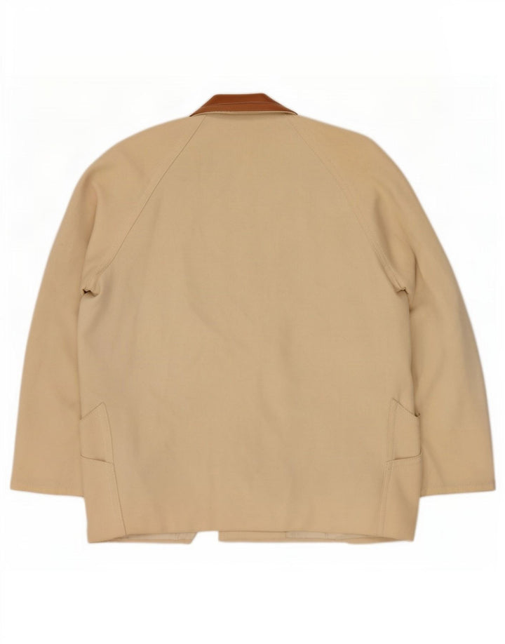 Max Mara Γυναικείο σακάκι με διπλό στήθος UK 12 Medium Off White