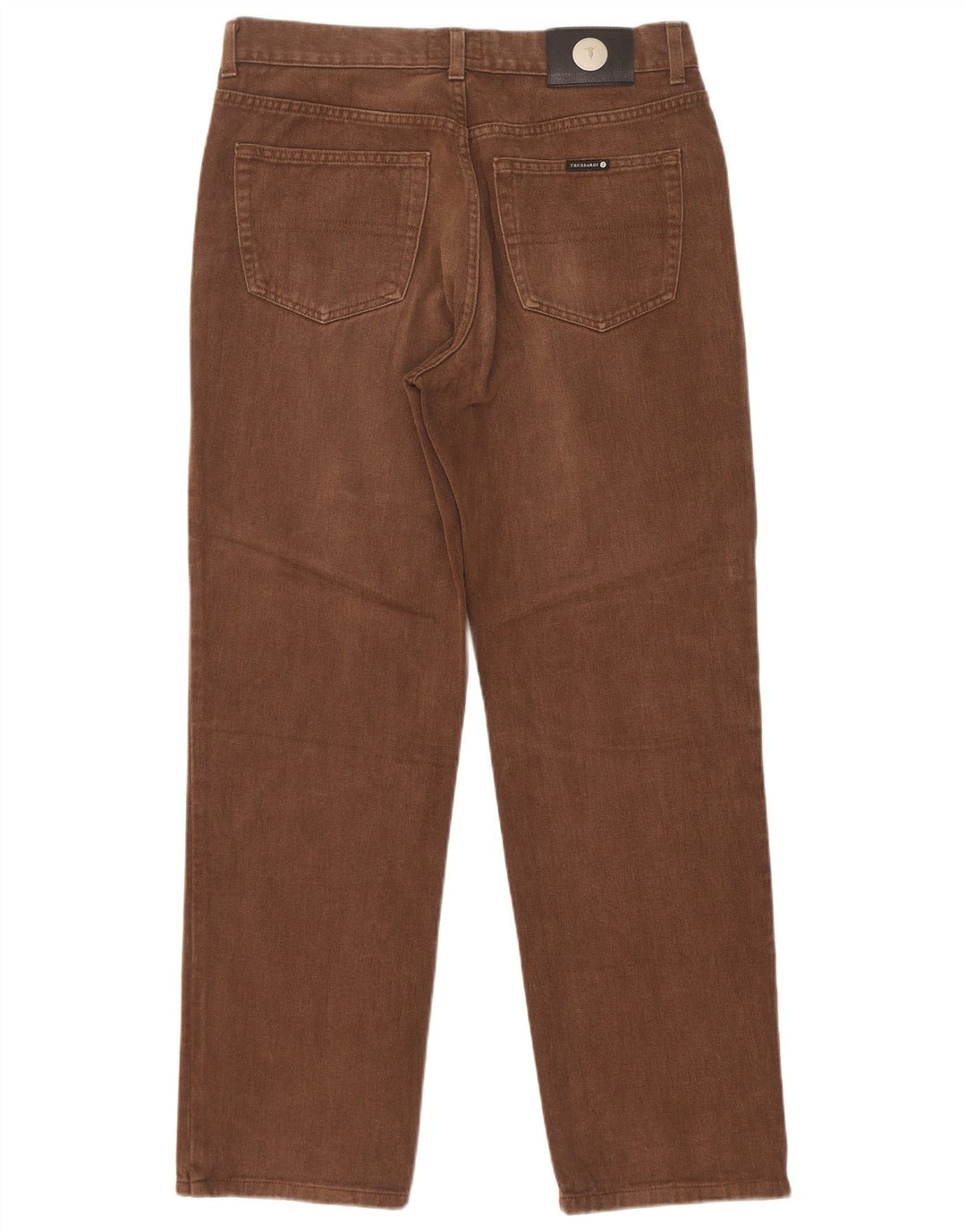 Ανδρικό τζιν Trussardi ίσιο W33 L30 Καφέ βαμβακερό