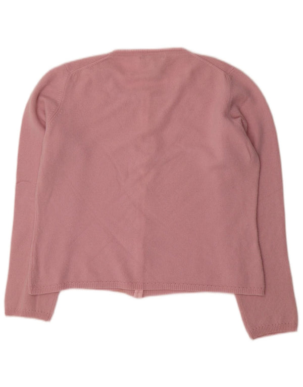 Λ.Κ. Γυναικείο πουλόβερ Bennett Cardigan UK 16 Μεγάλο Ροζ Κασμίρ