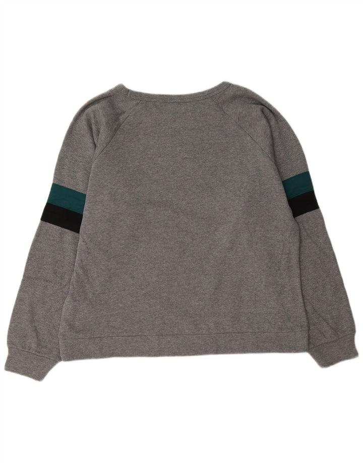 NFL Γυναικεία μπλούζα Philadelphia Eagles Jumper UK 16 Large Grey