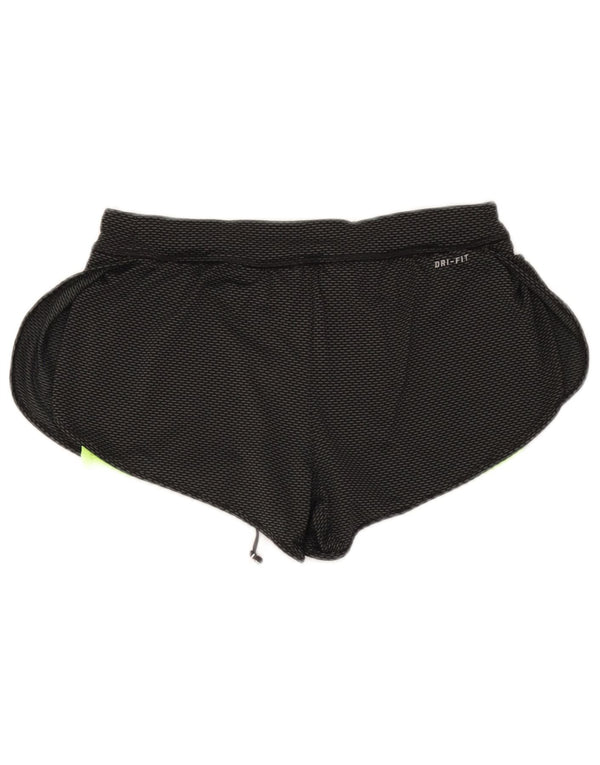 Γυναικείο αθλητικό σορτς Nike Dri Fit UK 8 Μικρό μαύρο πολυεστέρα