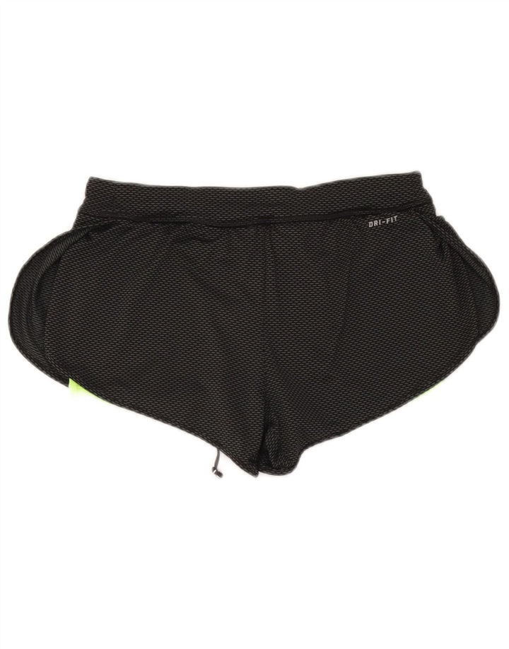 Γυναικείο αθλητικό σορτς Nike Dri Fit UK 8 Μικρό μαύρο πολυεστέρα