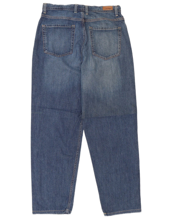 EDDIE BAUER Γυναικείο Ψηλόμεσο Χαλαρό Τζιν US 14 XL W32 L29 Μπλε βαμβακερό