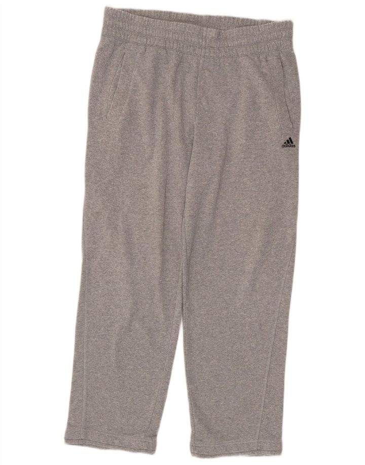 Ανδρική αθλητική φόρμα Adidas Climalite, μεσαίο γκρι βαμβακερό