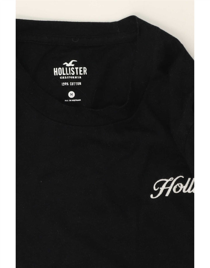 Ανδρικό γραφικό μπλουζάκι Hollister με μακρυμάνικο μεσαίο πολύχρωμο μπλοκ χρώματος