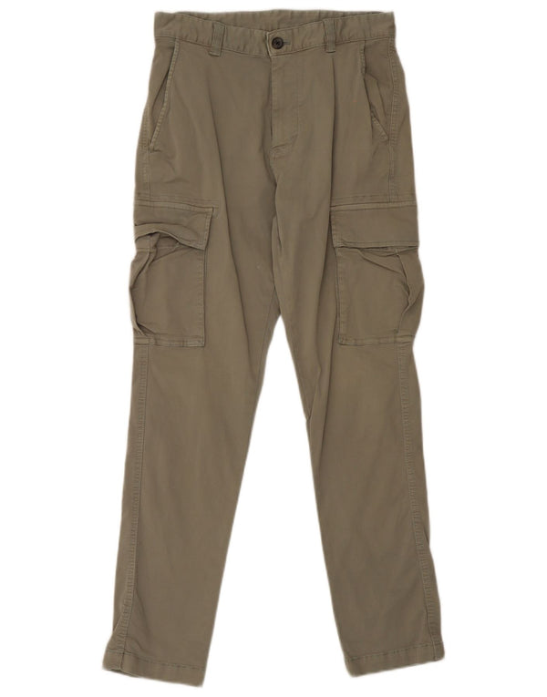 Ανδρικό παντελόνι Zara Slim Cargo EU 36 XS W29 L29 Khaki