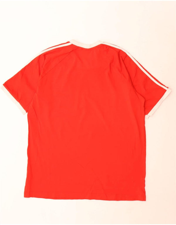 Ανδρικό T-Shirt Adidas Top XL Κόκκινο βαμβακερό