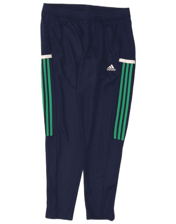 Ανδρικό παντελόνι αθλητικής φόρμας Adidas Aeroready Medium Navy Blue Colourblock