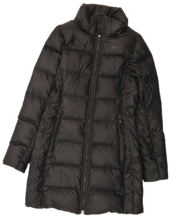 Γυναικείο παλτό Nike με επένδυση UK 6 XS μαύρο πολυεστέρα