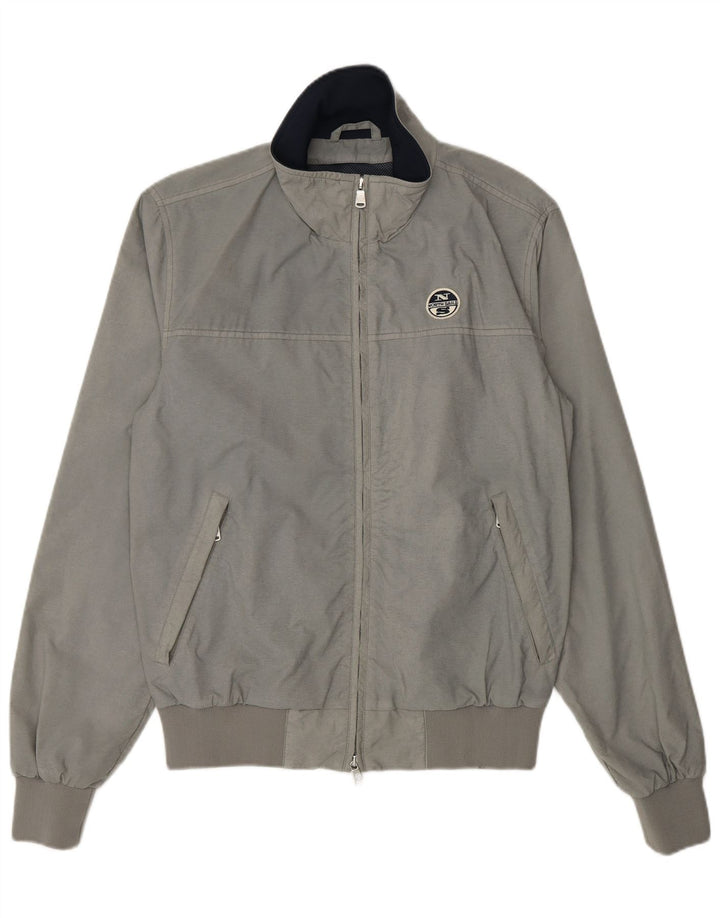 Ανδρικό μπουφάν North Sails UK 38 Medium Grey Nylon
