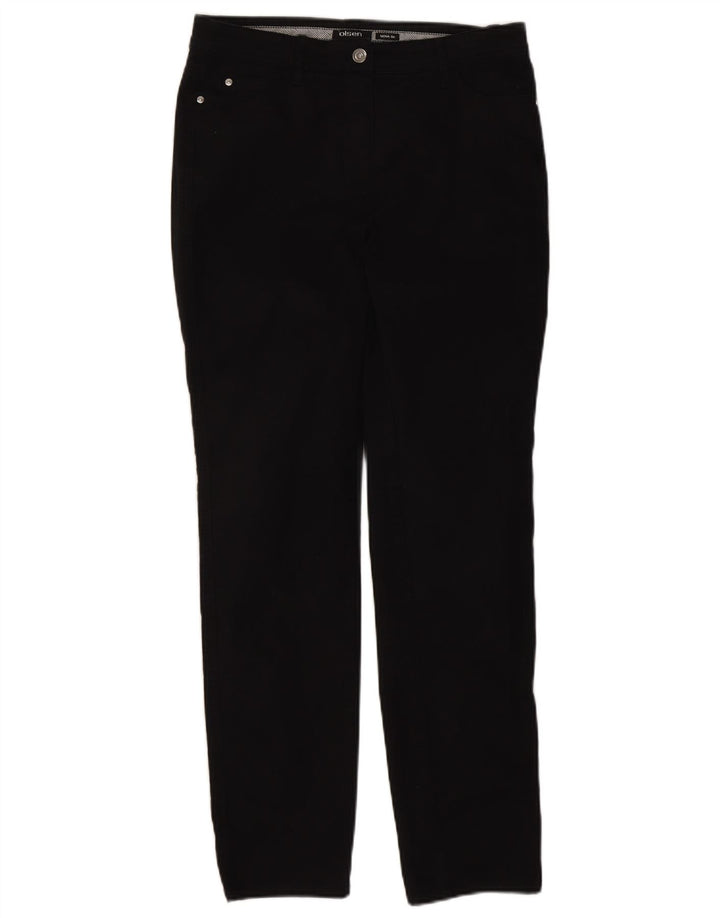 Olsen Γυναικείο Slim Jeans UK 14 Medium W30 L30 Black