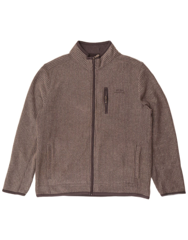 Weird Fish Mens Fleece Jacket UK 42 XL Grey Polyester
