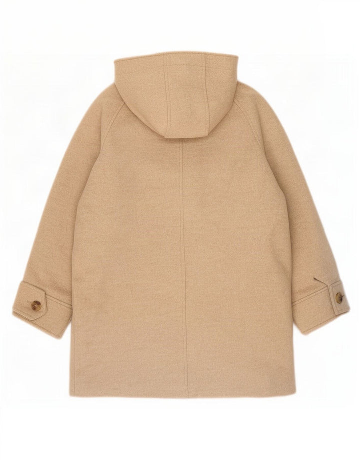 Marks & Spencer Γυναικείο παλτό Duffle με κουκούλα UK 14 Large Beige Polyester