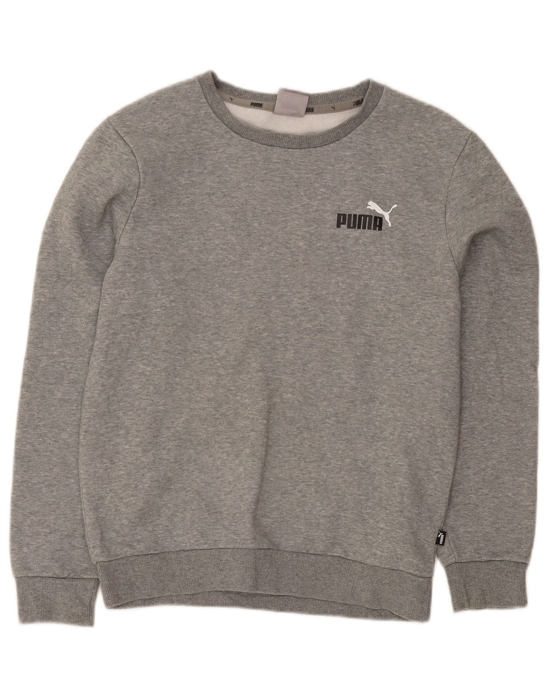 Puma γυναικείο φούτερ μεγάλου μεγέθους Jumper UK 6 XS Γκρι βαμβακερό
