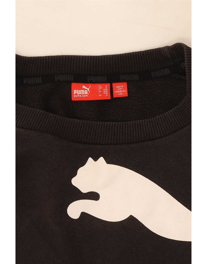 Ανδρικό γραφικό φούτερ Puma Jumper Medium Μαύρο