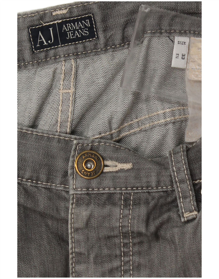 Armani Ανδρικό Slim Jeans W33 L27 Γκρι
