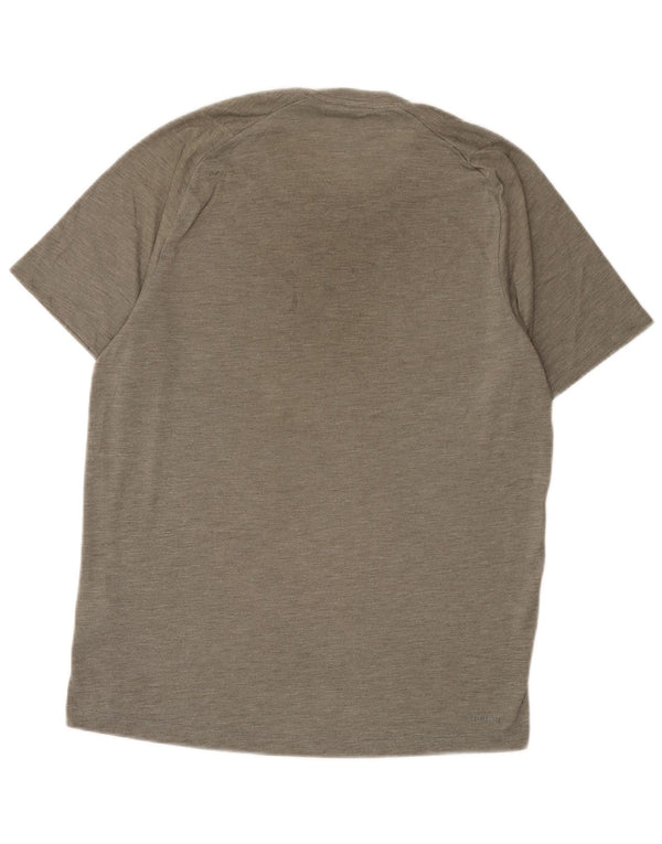 Ανδρικό T-Shirt Climalite Adidas Top Medium Grey Polyester