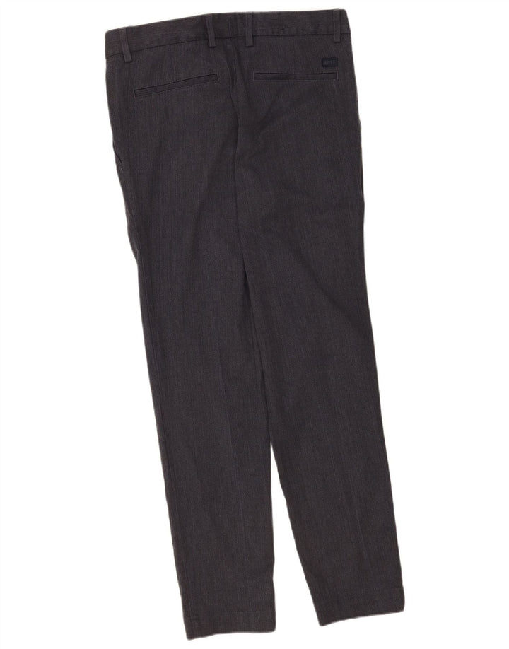 Hugo Boss Ανδρικό παντελόνι Chino Kane Regular Fit W30 L32 Grey Polyester