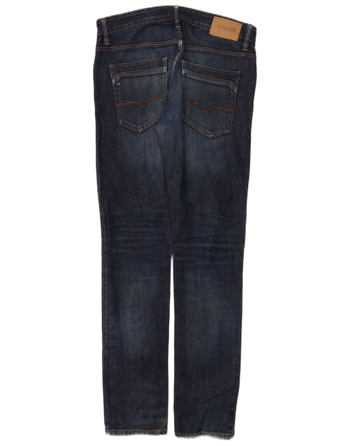 Ανδρικό Super Skinny Jeans Guess W33 L32 Blue