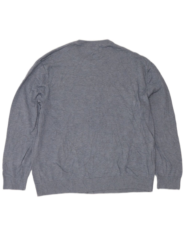 Ανδρικό πουλόβερ Nautica Crew Neck Jumper 2XL Μπλε βαμβακερό
