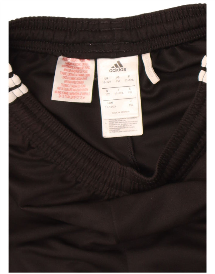 Αθλητικό σορτς ADIDAS Boys Climalite 11-12 ετών Μαύρο Πολυεστέρα