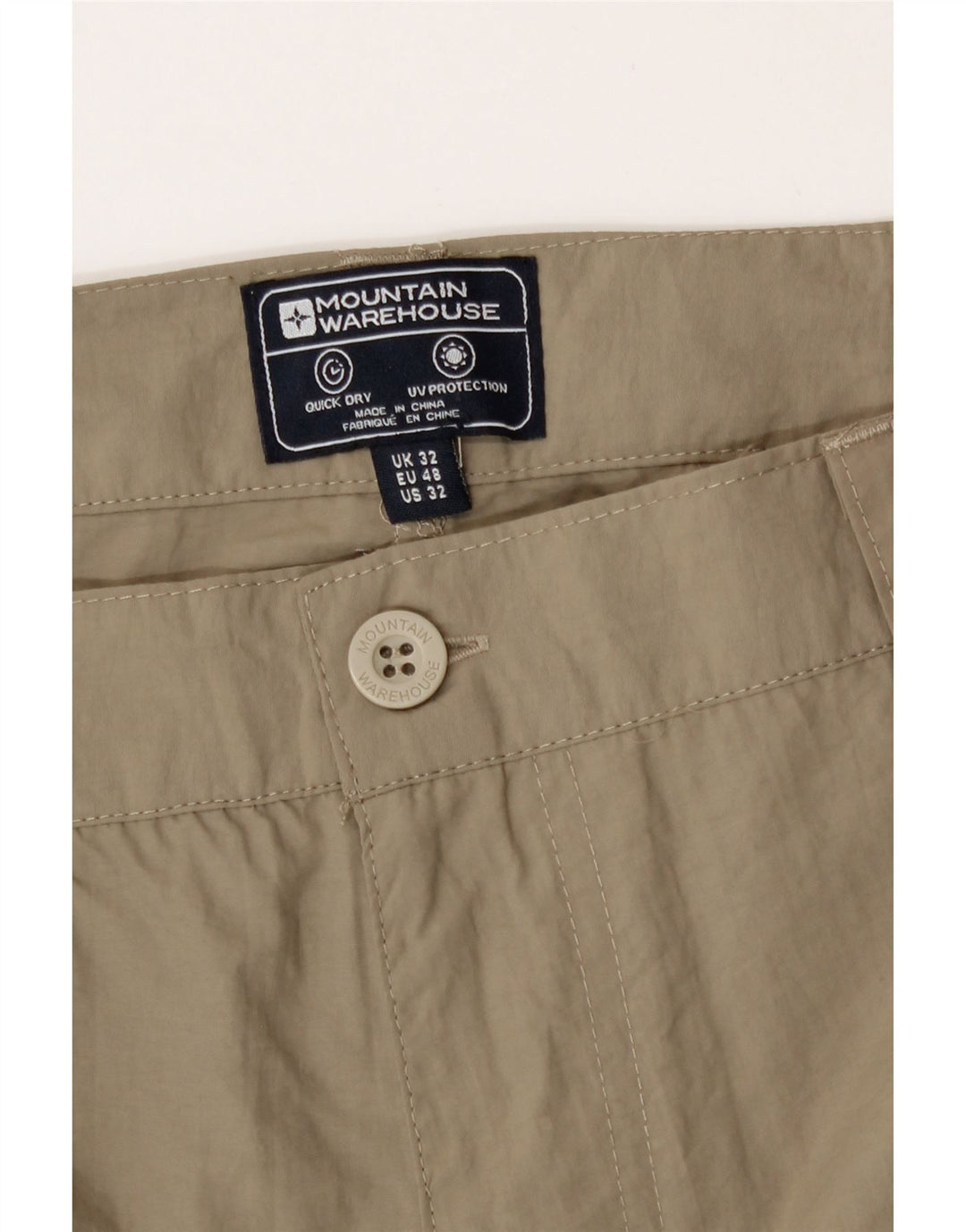 Ανδρικό σορτς Cargo Mountain Warehouse W32 Medium Beige Polyamide
