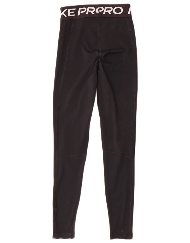 Γυναικεία γραφικά κολάν NIKE Dri Fit UK 6 XS Μαύρο