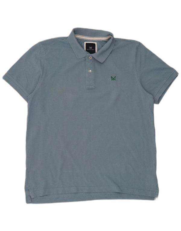 Crew Clothing Ανδρικό πουκάμισο πόλο XL Μπλε βαμβακερό